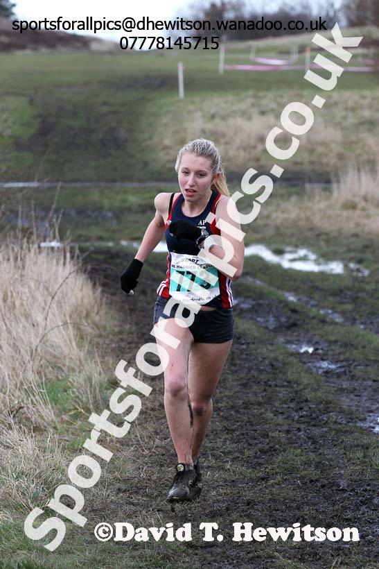 Under-17 and under-20 women Amelia Pettitt (Newcastle University) NEHL, Wrekenton. Photo: David T. Hewitson/Sports for All Pics